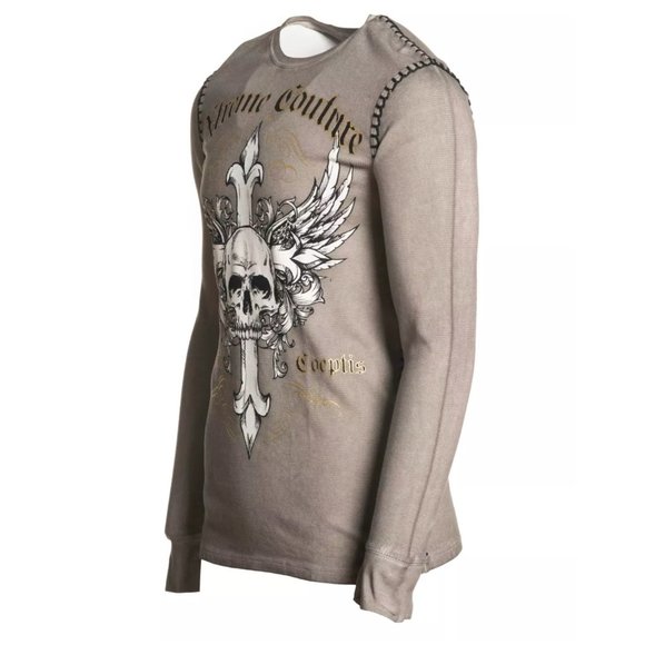 XTREME COUTURE by AFFLICTION Men's Thermal ANNUIT - Picture 6 of 9